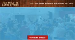 Desktop Screenshot of charlottedancegypsies.org