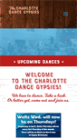 Mobile Screenshot of charlottedancegypsies.org